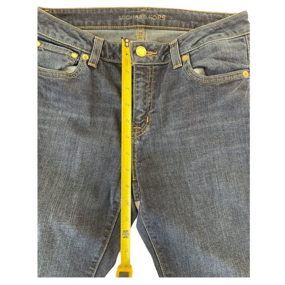 Michael Michael Kors  Classic 11" Wide Flared Jeans Women's Size 4 Y2K - Picture 5 of 12